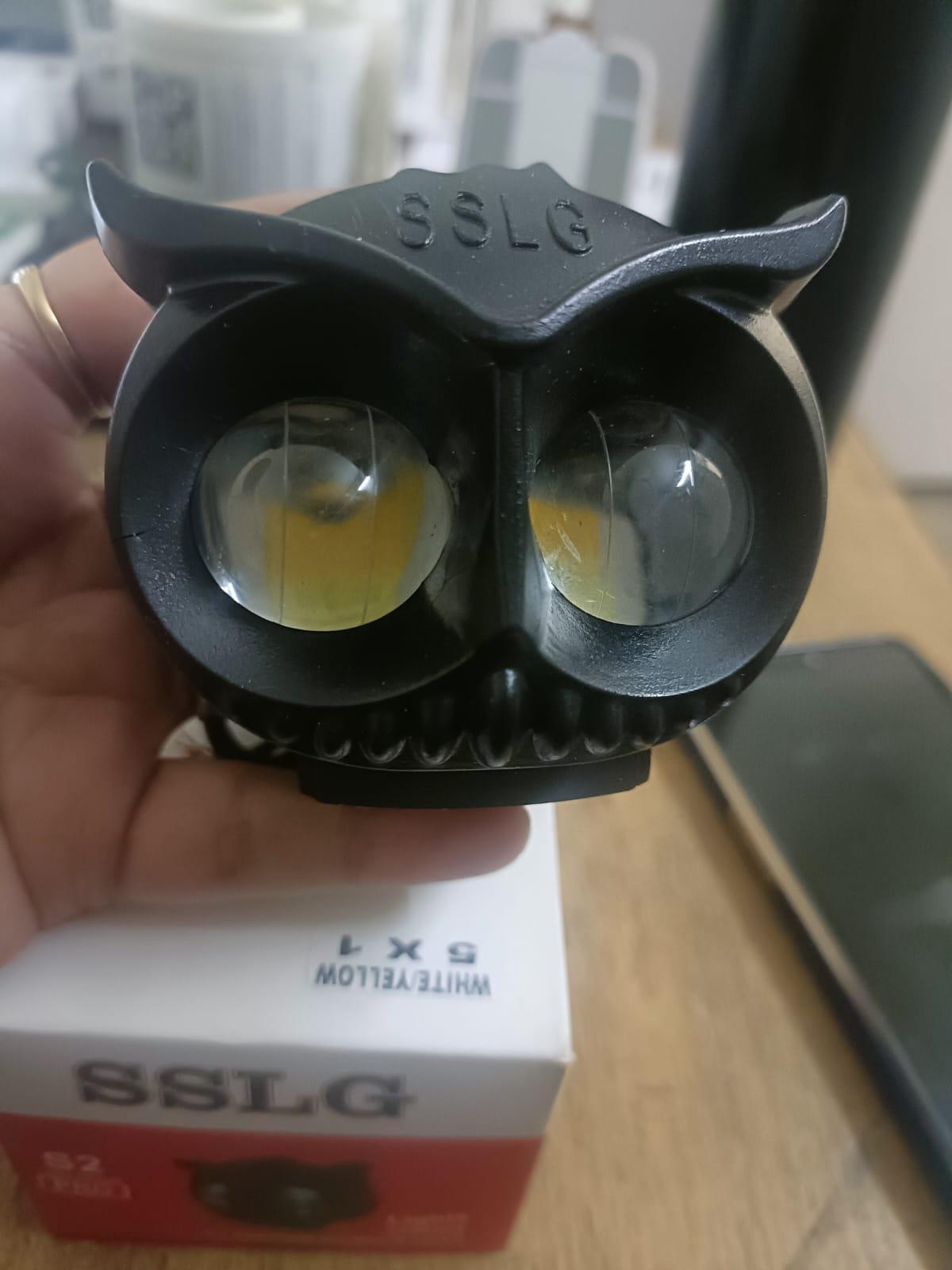 Owl Design Motorcycle Led Headlight