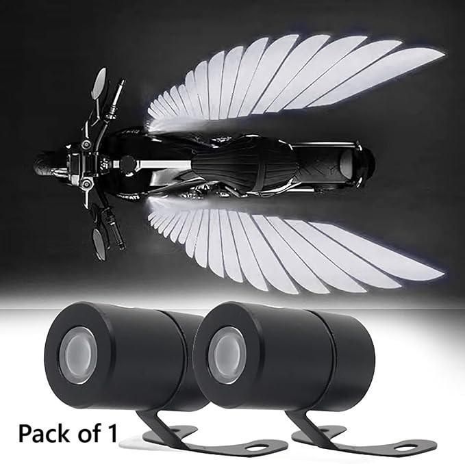 Motorcycle Projector Lights with Angel Wing Logo (OUT OF STOCK)